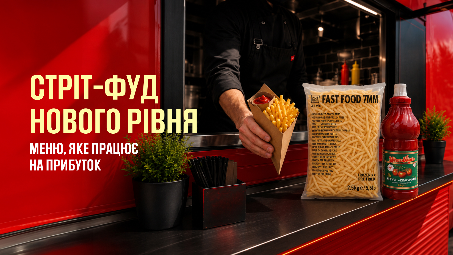Стріт-фуд нового рівня: меню, яке працює на прибуток